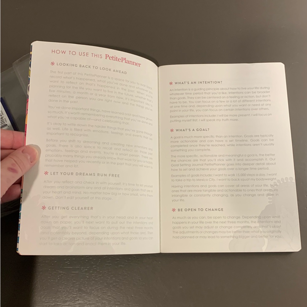 Erin Condren Weekly Intentions + Goals Petite Planner - Picture 8 of 16
